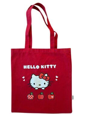 NWOT Hello Kitty Sanrio Miniso Fabric Tote Bag Reusable Shopping Bag Canvas Tote